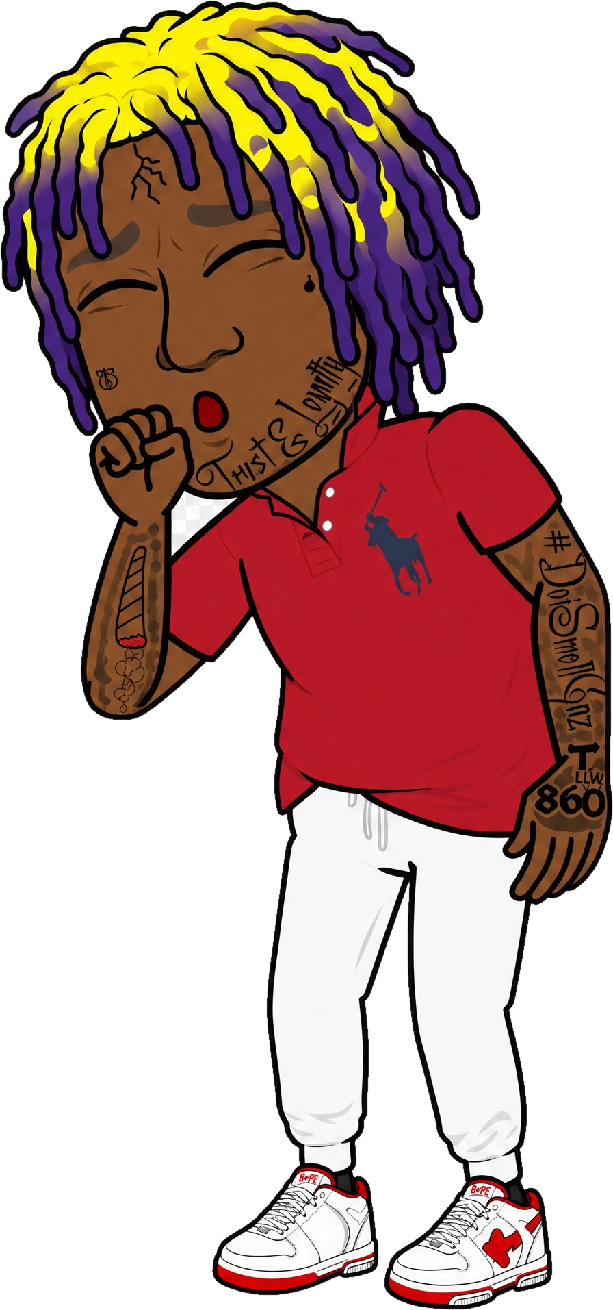 Hot Packz Grabba mascot